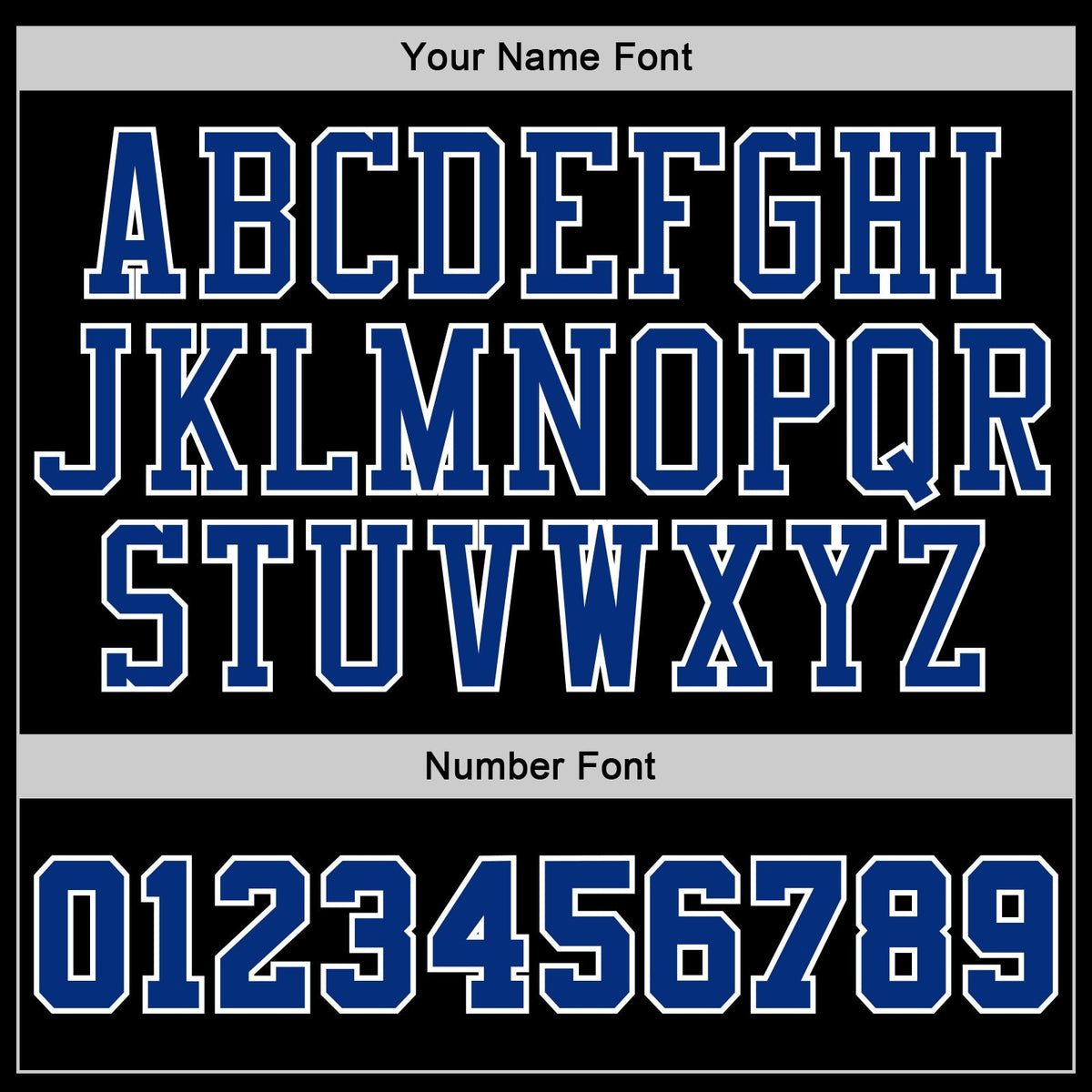 Custom Stitched Black White Pinstripe Royal-White Sports Pullover Sweatshirt Hoodie photo 2