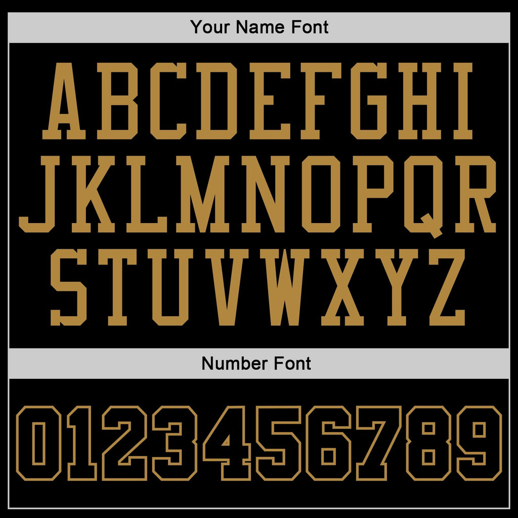 Custom Stitched Black Old Gold Pinstripe Black-Old Gold Sports Pullover Sweatshirt Hoodie photo 2