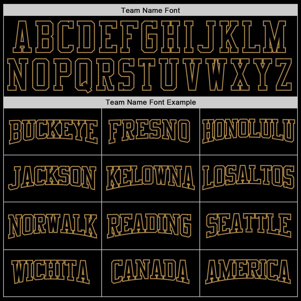 Custom Stitched Black Old Gold Pinstripe Black-Old Gold Sports Pullover Sweatshirt Hoodie photo 3