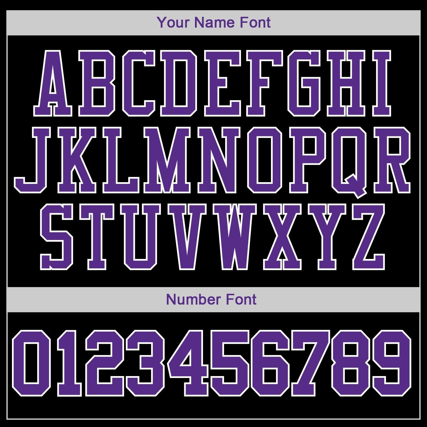 Custom Stitched Black Purple-White Sports Pullover Sweatshirt Hoodie photo 3