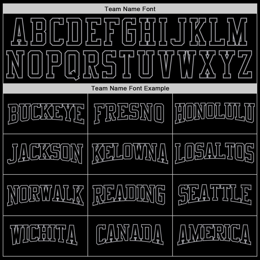 Custom Stitched Black Black-Gray Sports Pullover Sweatshirt Hoodie photo 2