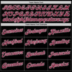 Custom Stitched Black White-Maroon Sports Pullover Sweatshirt Hoodie photo 3