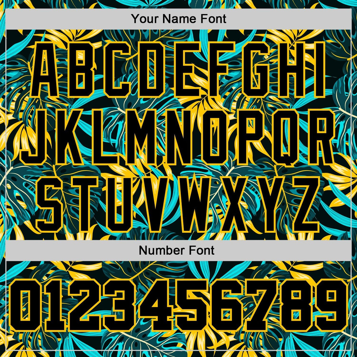 Custom Black Black-Gold 3D Pattern Tropical Hawaii Plants Authentic Basketball Jersey photo 4