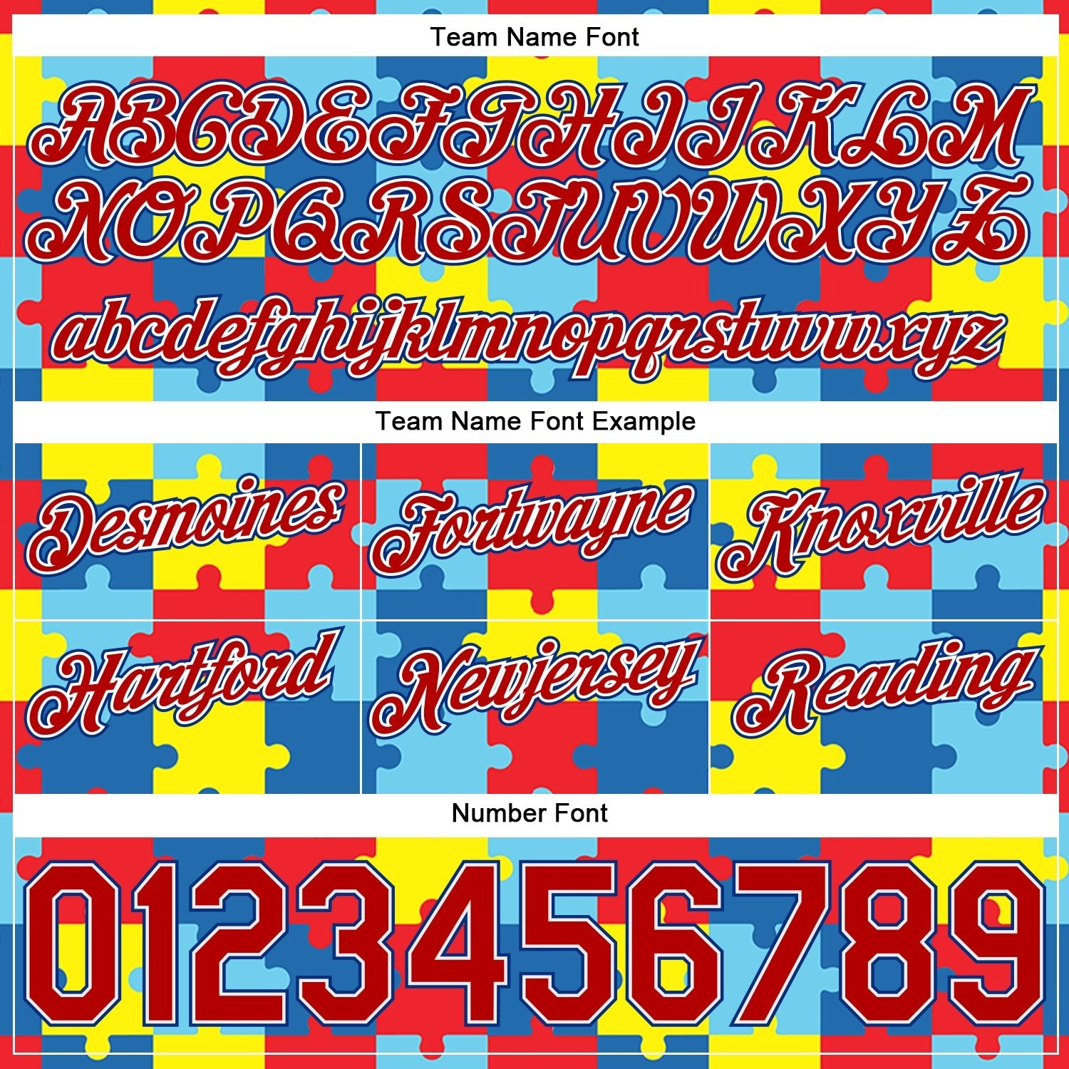 Custom Black Red-Royal 3D Pattern Design Autism Supporter Awareness Puzzle Pieces Authentic Basketball Shorts photo 2