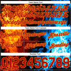 Custom Black Red-Gold 3D Pattern Design Flame Authentic Basketball Shorts photo 2