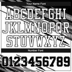 Custom Black White-Gray Round Neck Sublimation Basketball Uniform Jersey photo 3