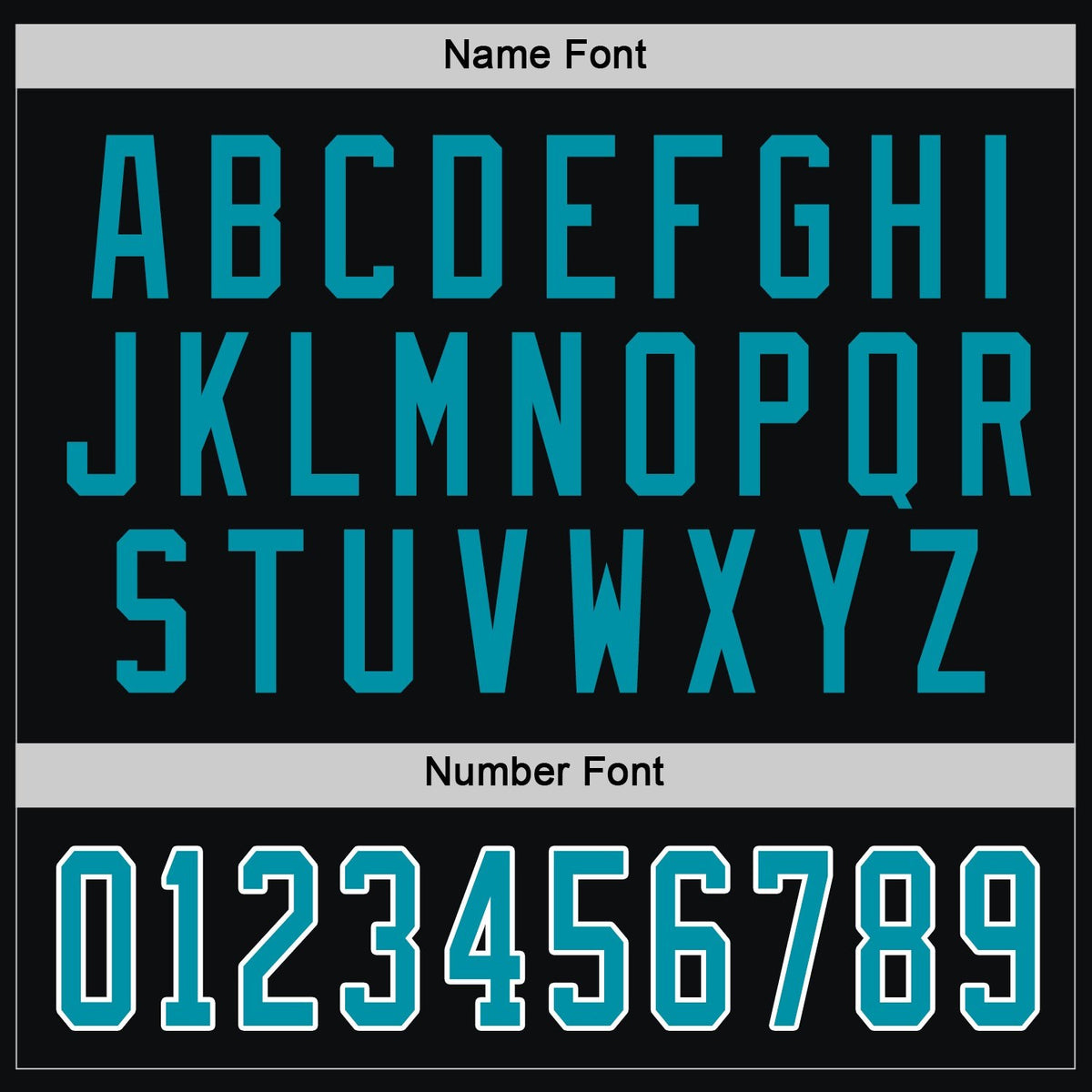 Custom Black Teal-White Hockey Jersey photo 3