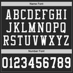 Custom Black White Mesh Authentic Football Jersey photo 3