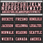 Custom Black White-Red Mesh Authentic Football Jersey photo 2