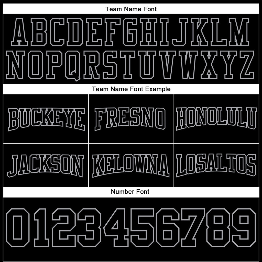 Custom Stitched Black Black-Gray Football Pullover Sweatshirt Hoodie photo 3