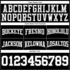 Custom Stitched Black White-Gray Football Pullover Sweatshirt Hoodie photo 3