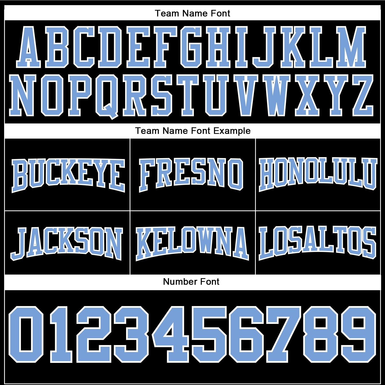 Custom Stitched Black Light Blue-White Football Pullover Sweatshirt Hoodie photo 2