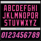 Custom Black Pink-Purple Performance T-Shirt photo 3