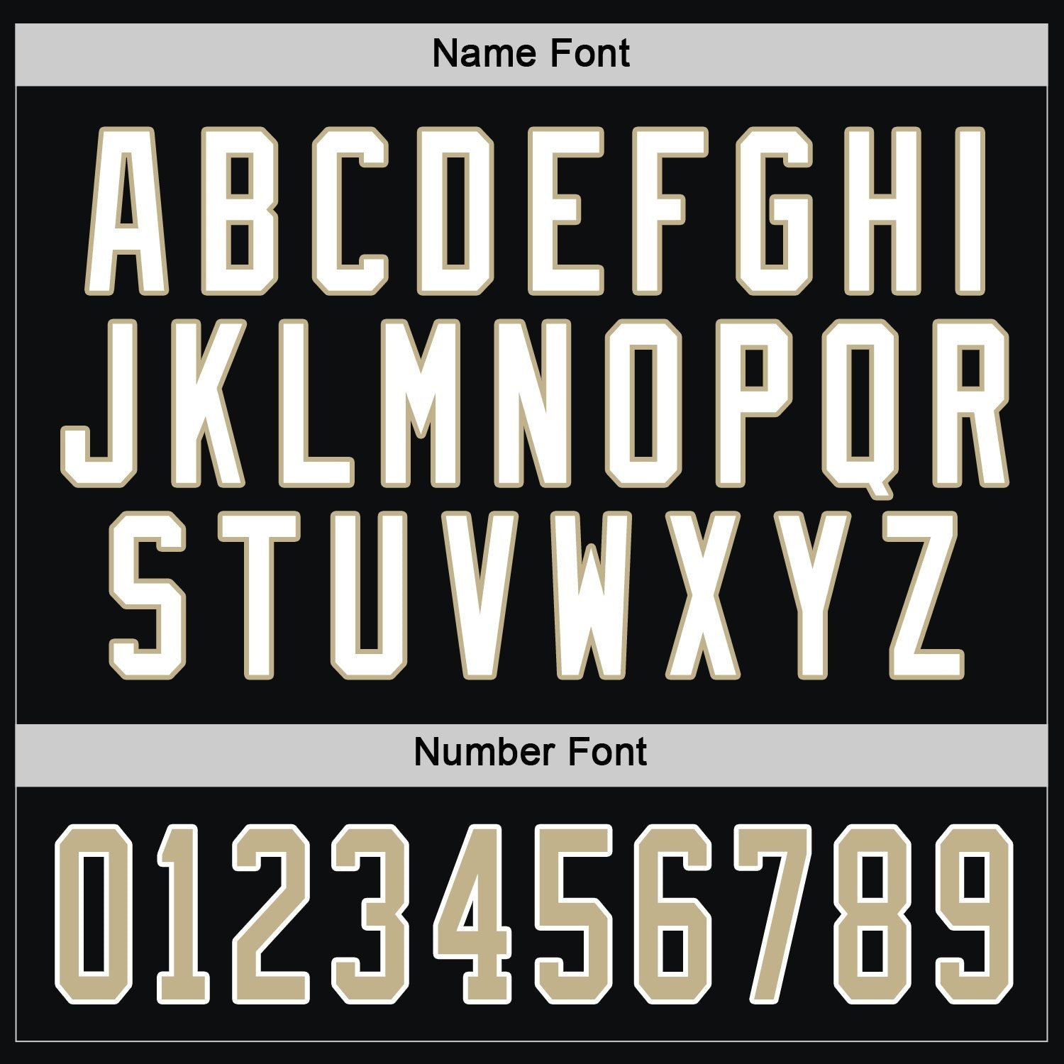 Custom Black Vegas Gold-White Hockey Jersey photo 3