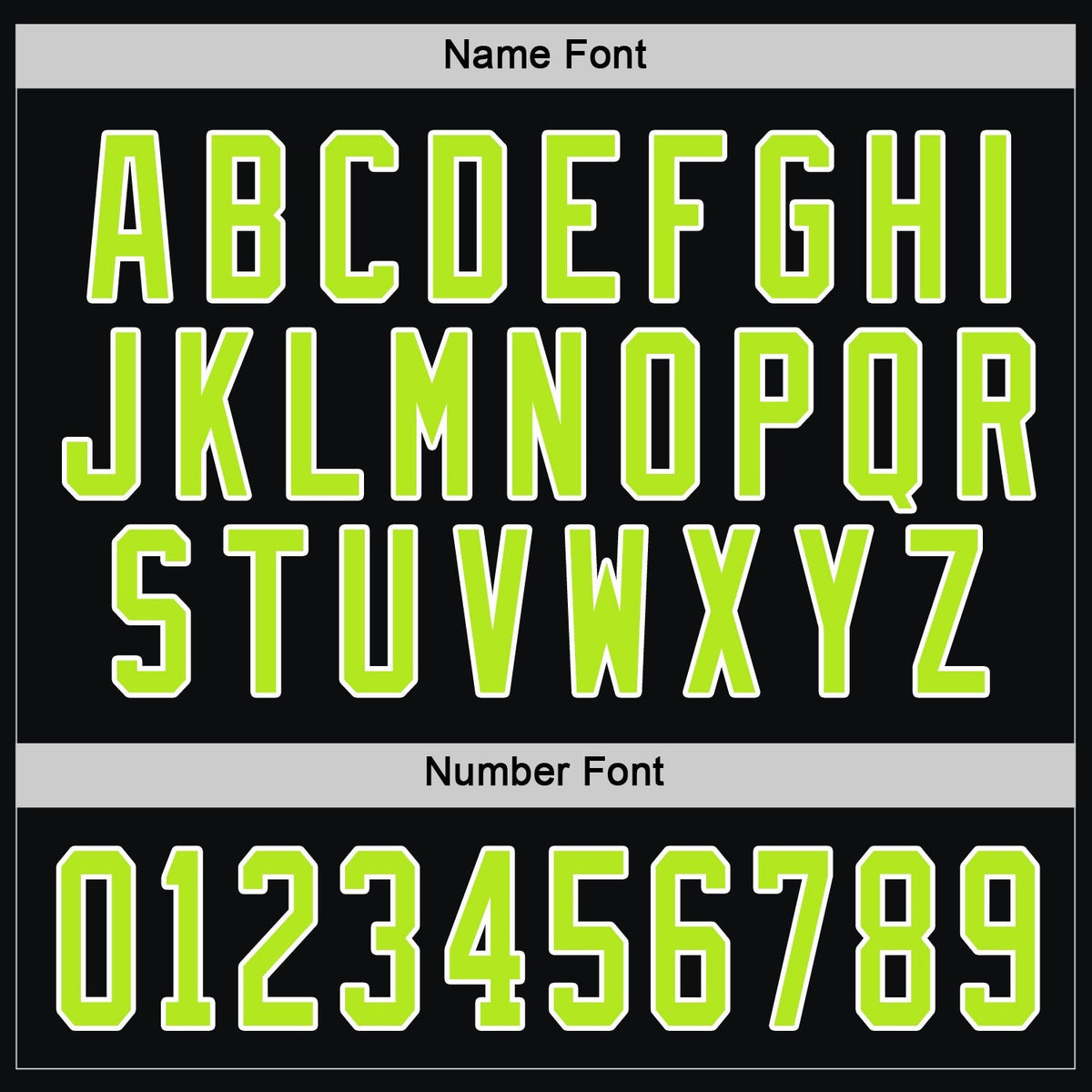 Custom Black Neon Green-White Hockey Jersey photo 3