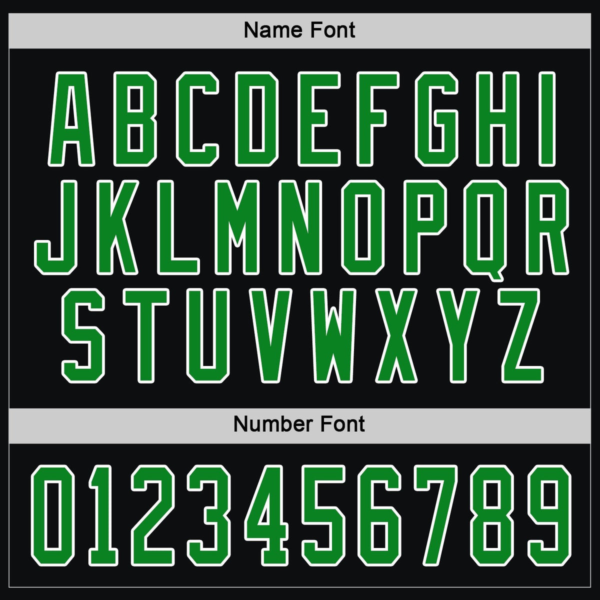 Custom Black Grass Green-White Hockey Jersey photo 3
