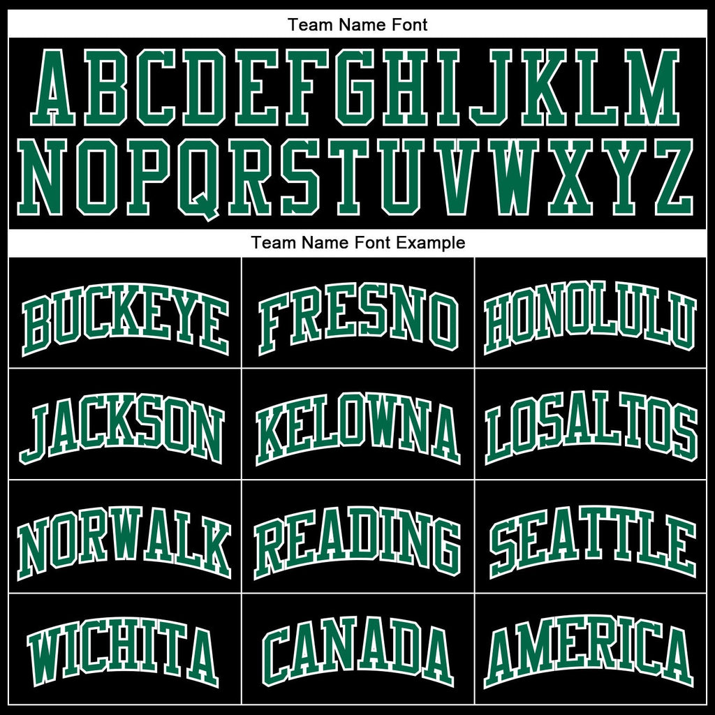 Custom Black White Pinstripe Kelly Green-White Authentic Basketball Jersey photo 2