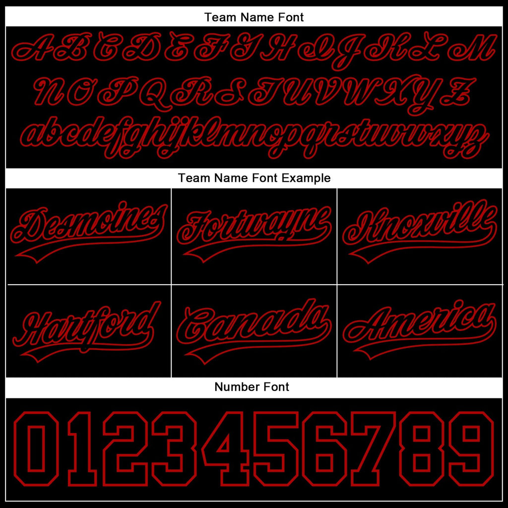 Custom Black Red Authentic Throwback Basketball Shorts photo 2