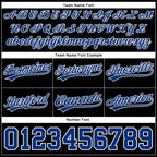 Custom Black Royal-White Authentic Basketball Shorts photo 3