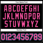 Custom Black Pink-Sky Blue Performance T-Shirt photo 3