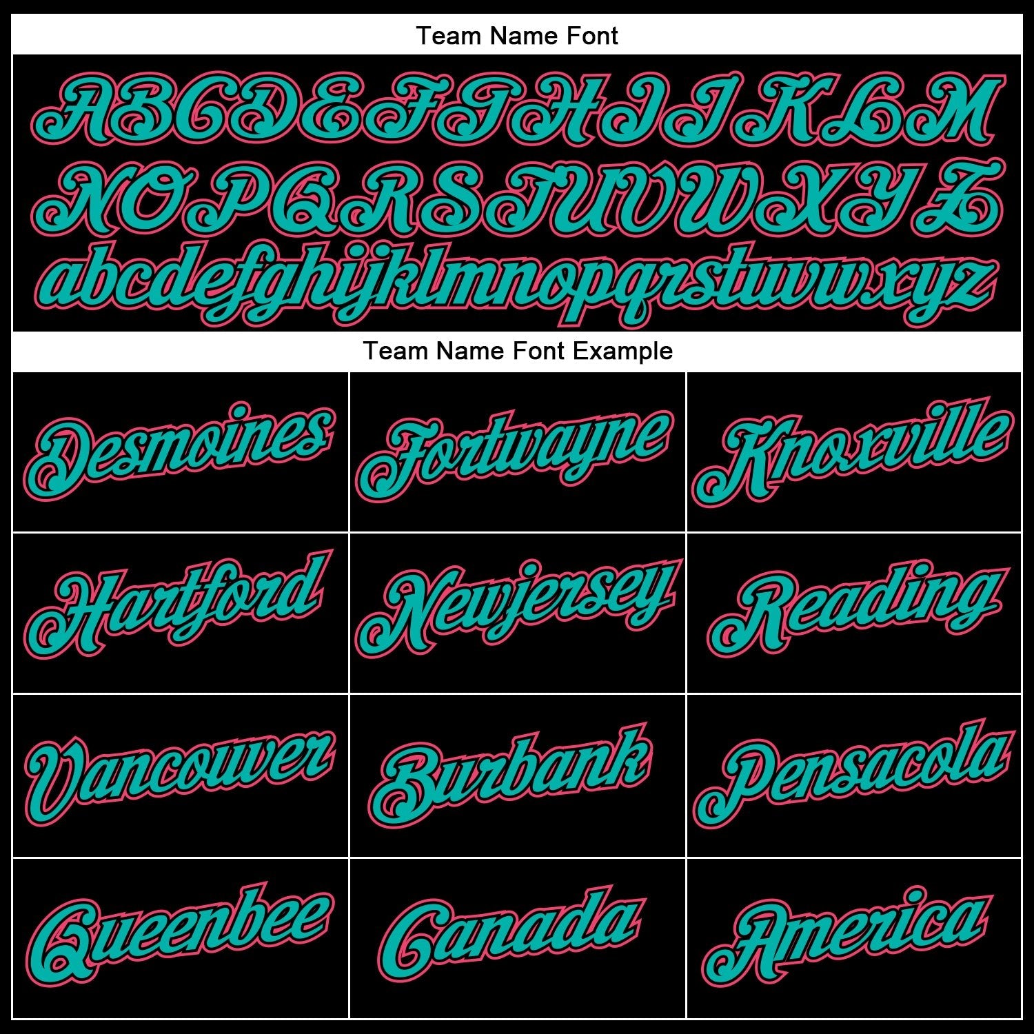 Custom Black Neon Pink-Aqua Performance T-Shirt photo 2