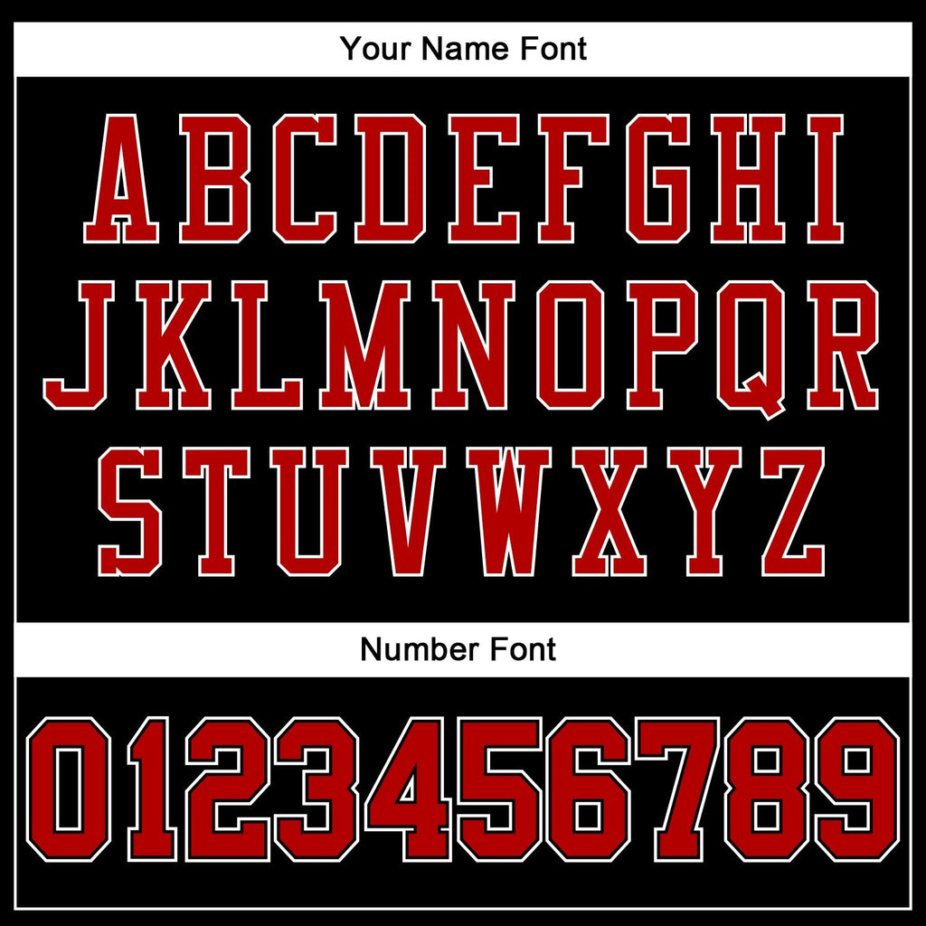 Custom Black Red Pinstripe White Authentic Basketball Jersey photo 2