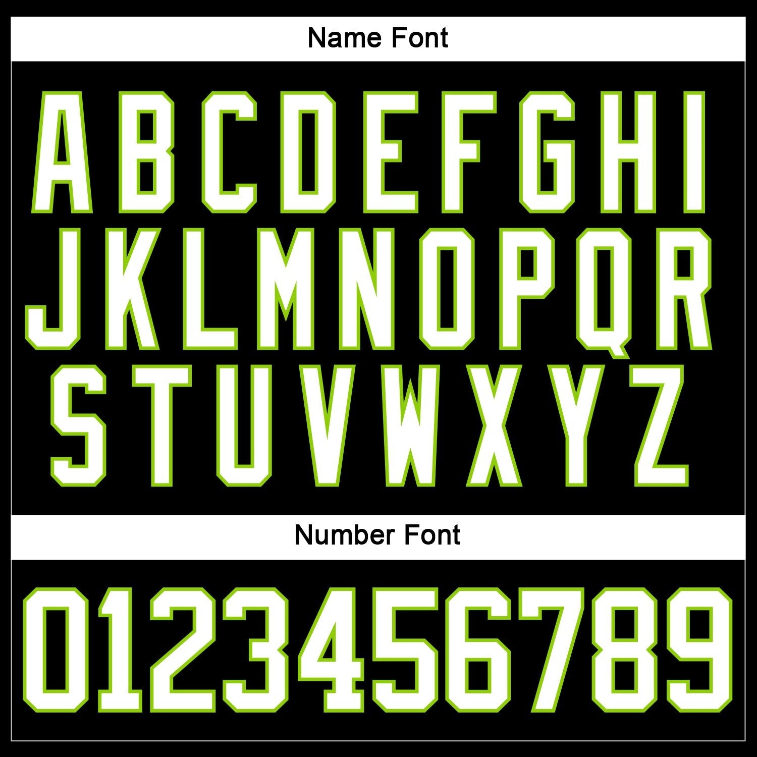 Custom Black White-Neon Green Hockey Lace Neck Jersey photo 4
