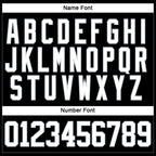 Custom Black White-Silver Hockey Lace Neck Jersey photo 5