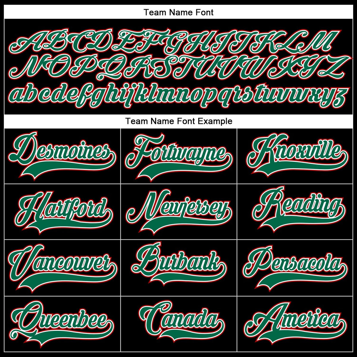 Custom Black Kelly Green-Red Hockey Lace Neck Jersey photo 3