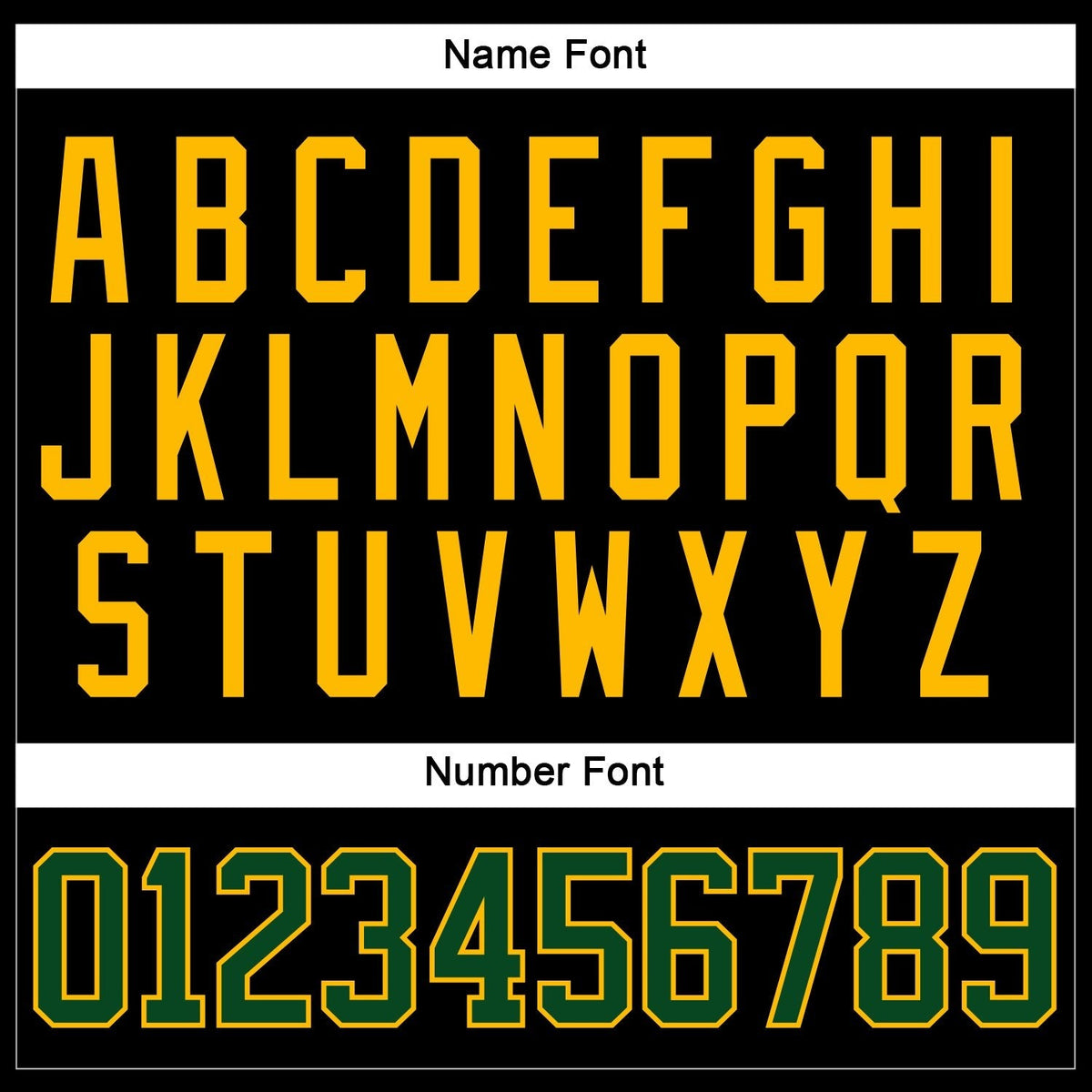Custom Black Green-Gold Hockey Lace Neck Jersey photo 4