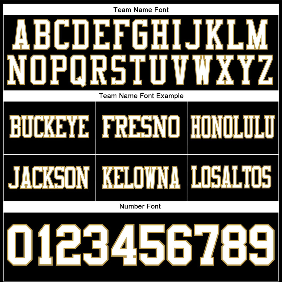 Custom Black White-Old Gold Authentic Football Jersey photo 3