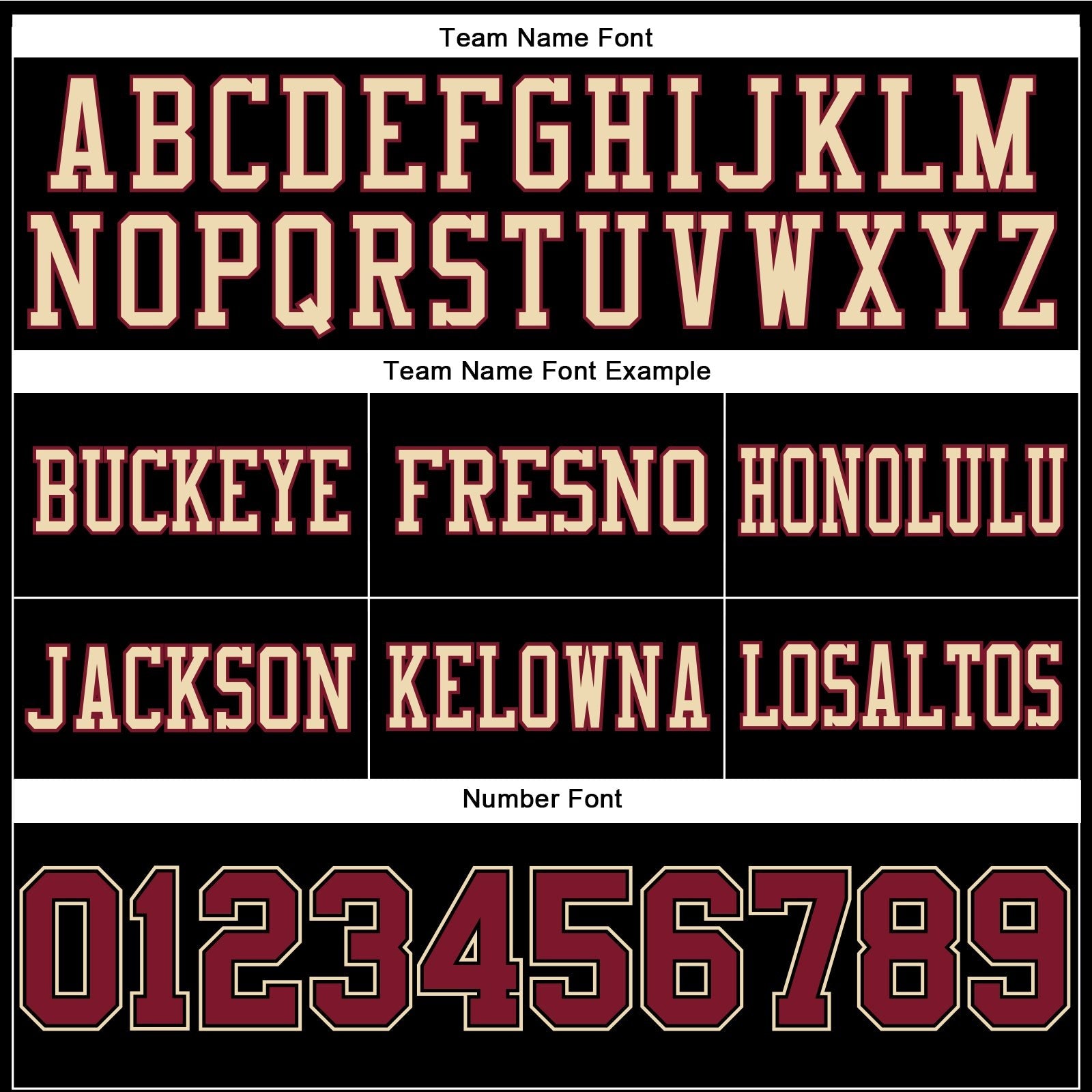 Custom Black Crimson-City Cream Authentic Football Jersey photo 3