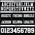 Custom Black White-Silver Authentic Football Jersey photo 3