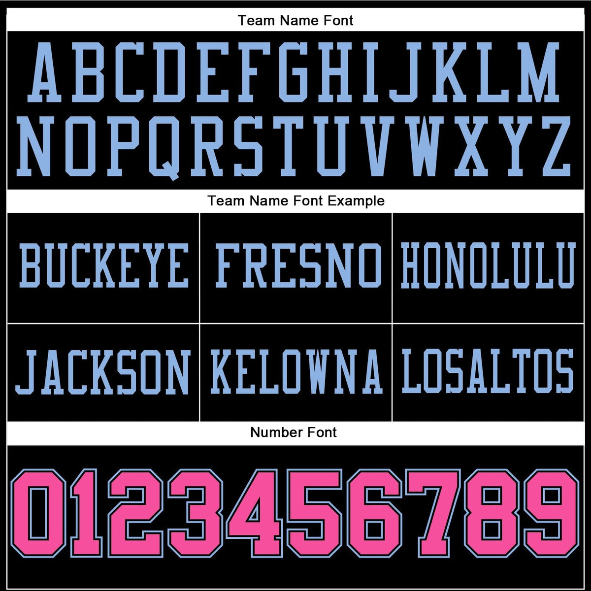 Custom Black Pink-Light Blue Authentic Football Jersey photo 2