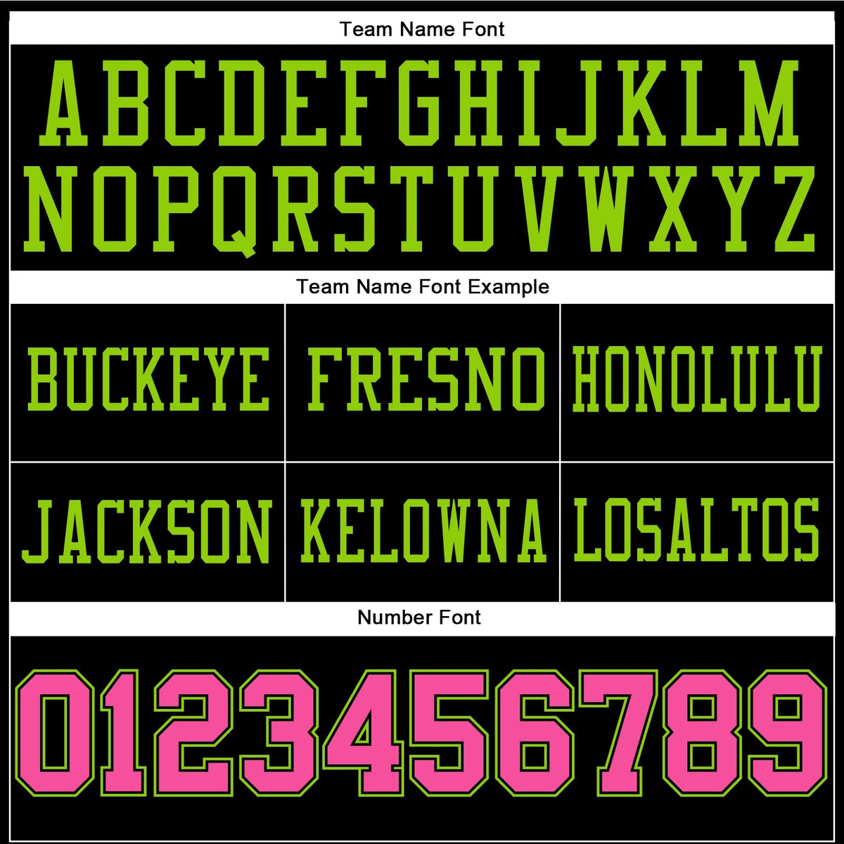 Custom Black Pink-Neon Green Authentic Football Jersey photo 3