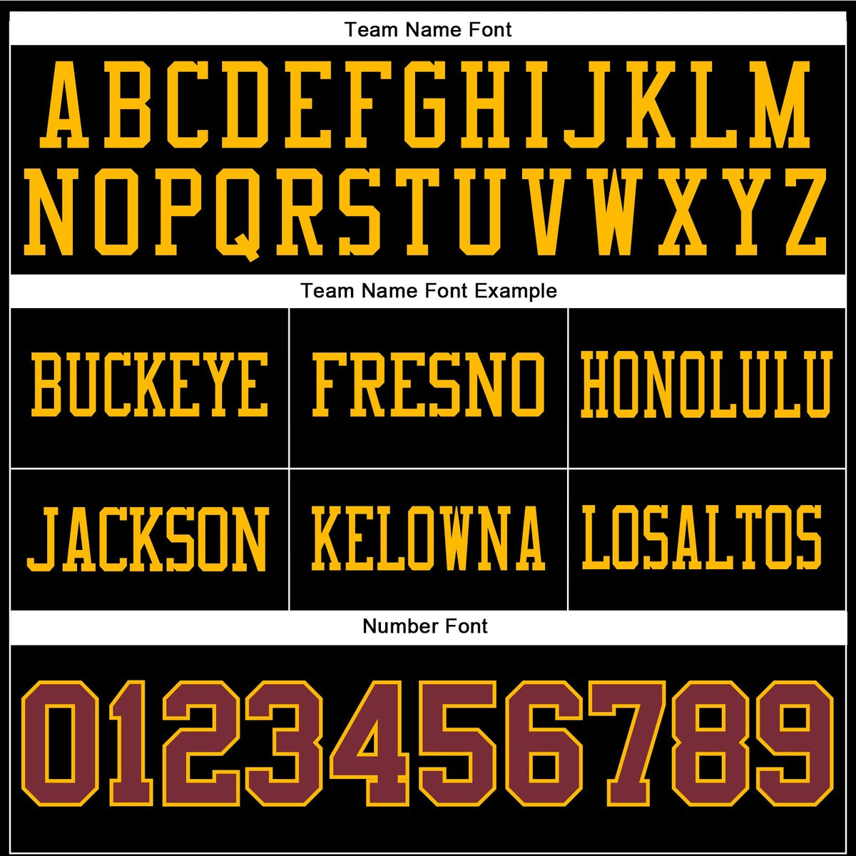 Custom Black Burgundy-Gold Authentic Football Jersey photo 3