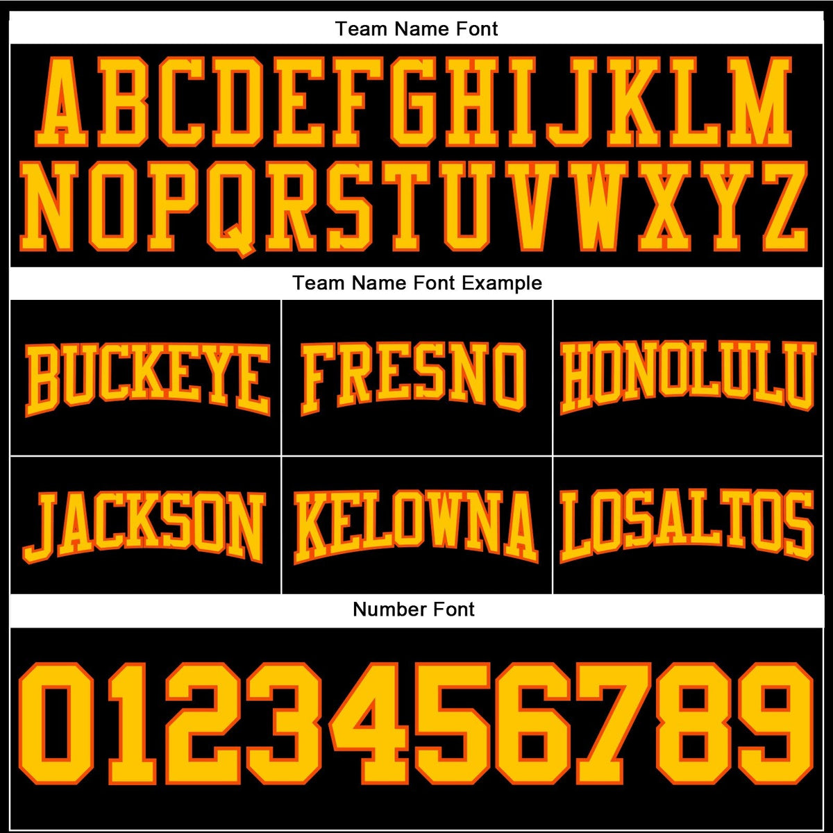 Custom Stitched Black Yellow-Orange Football Pullover Sweatshirt Hoodie photo 2