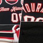 Custom Black Steel Gray Authentic Throwback Basketball Jersey photo 2