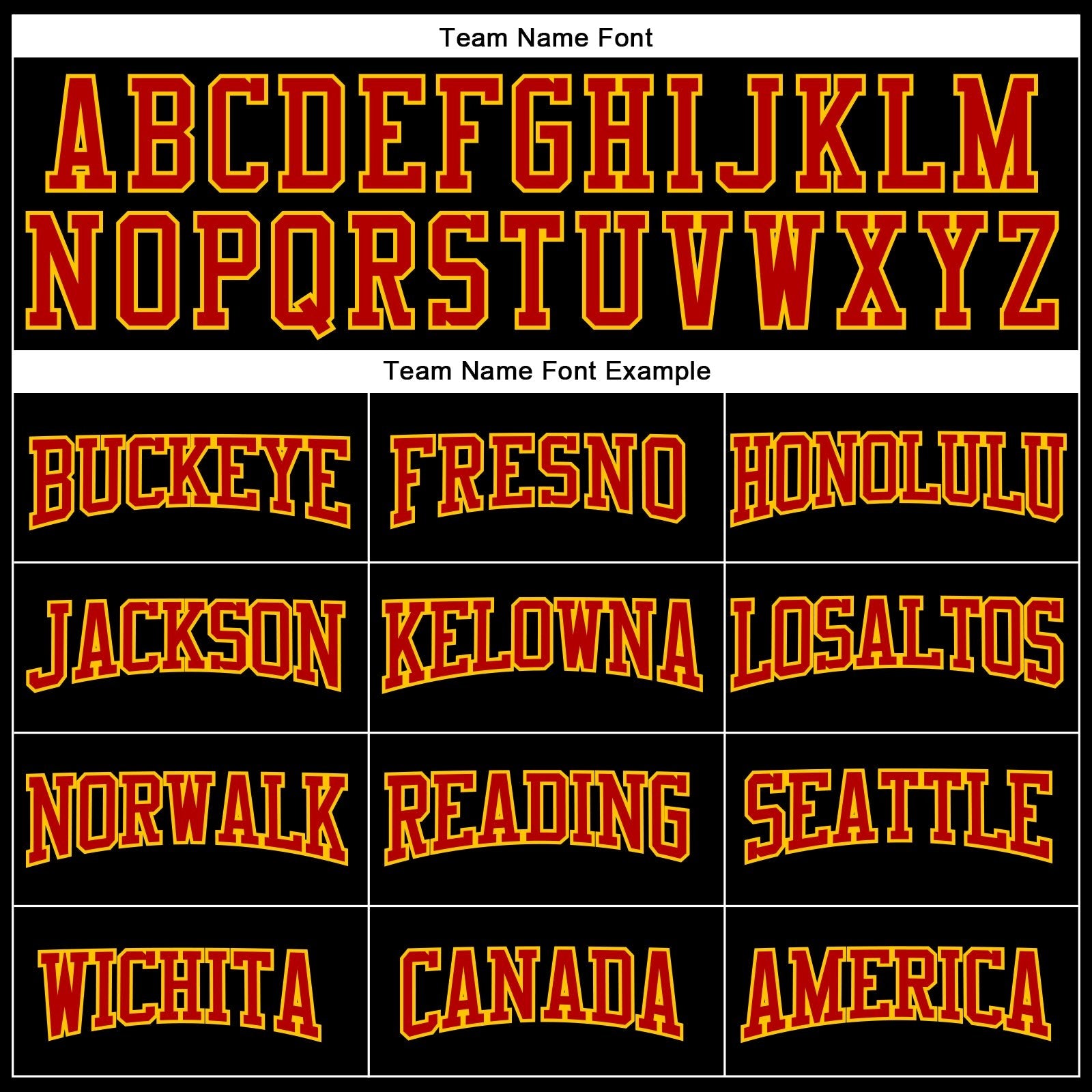 Custom Black Red-Yellow Authentic Football Jersey photo 4