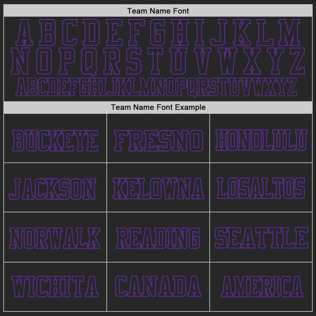 Custom Black Purple Mesh Authentic Football Jersey photo 2