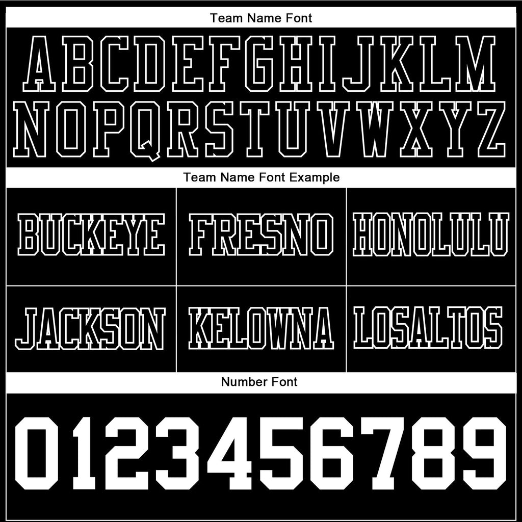 Custom Black White Authentic Football Jersey photo 4