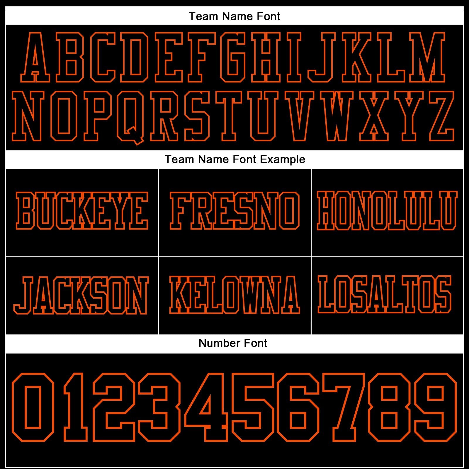 Custom Black Orange Authentic Football Jersey photo 4