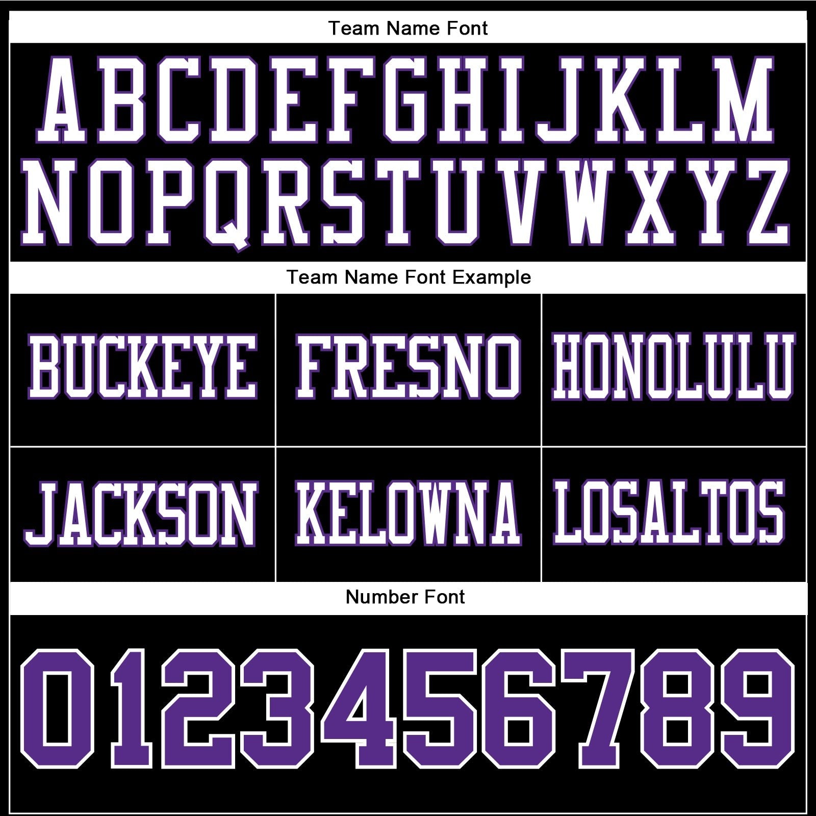 Custom Black Purple-White Authentic Football Jersey photo 4