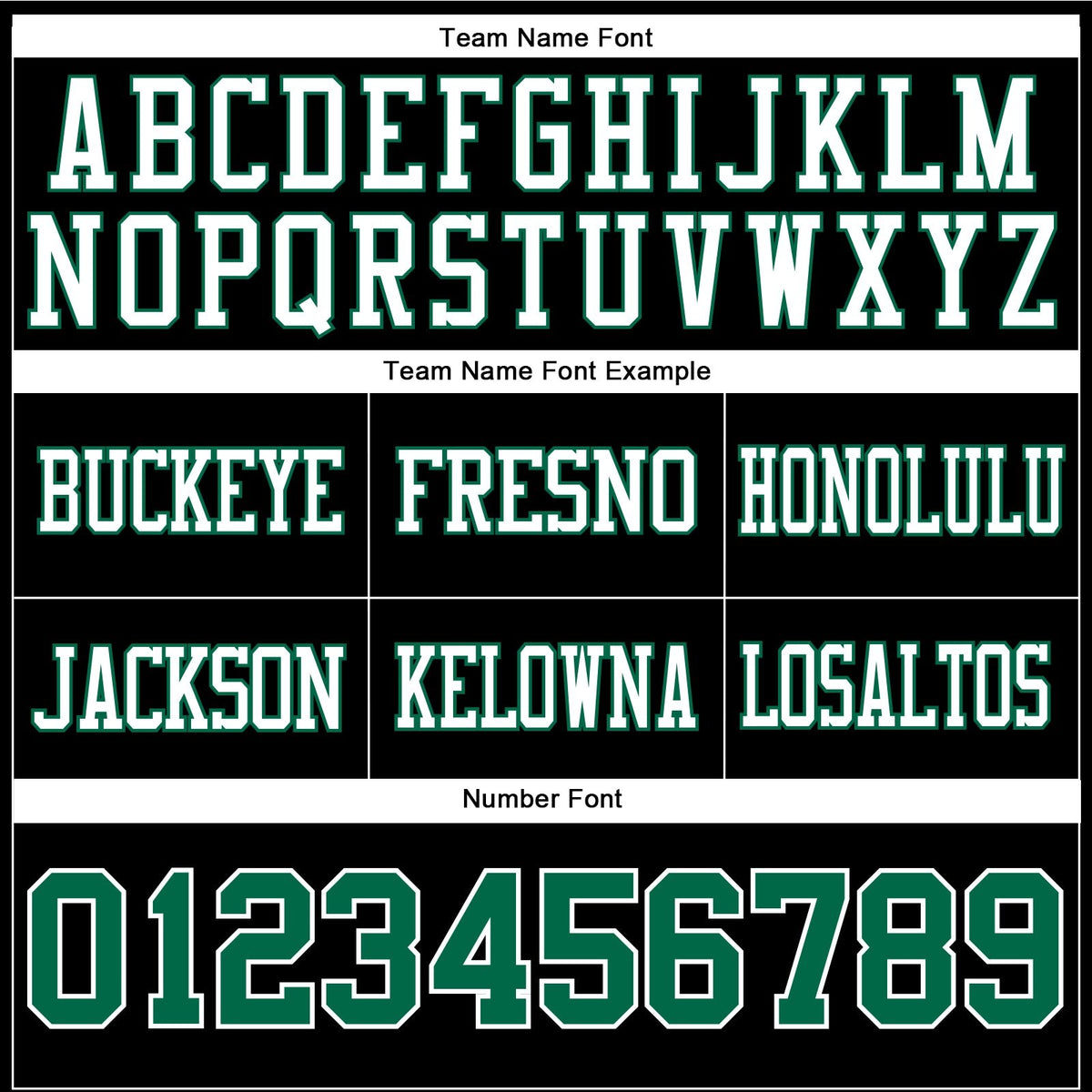 Custom Black Kelly Green-White Authentic Football Jersey photo 3
