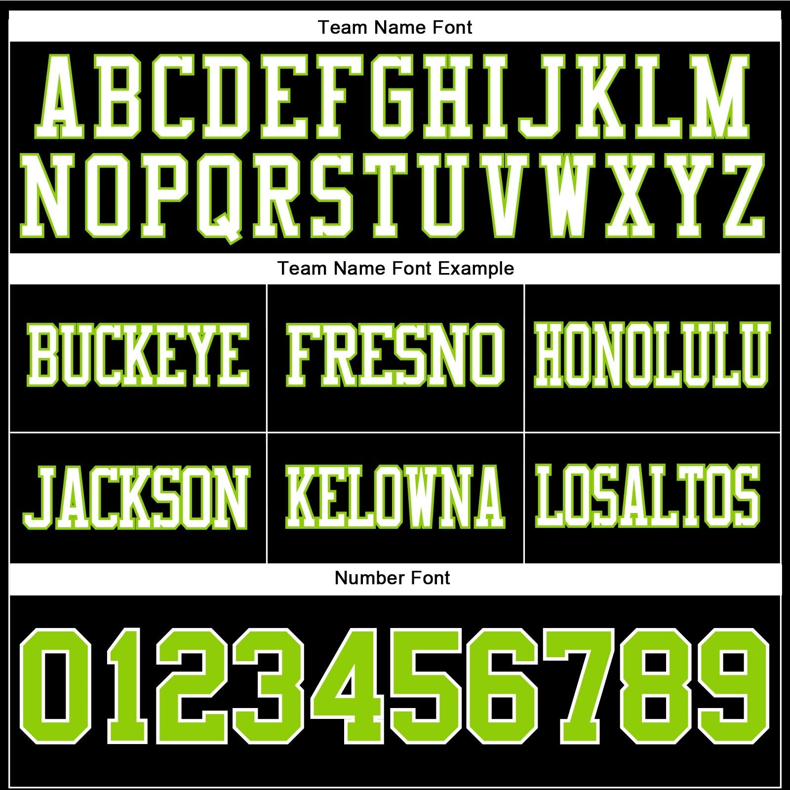 Custom Black Neon Green-White Authentic Football Jersey photo 4