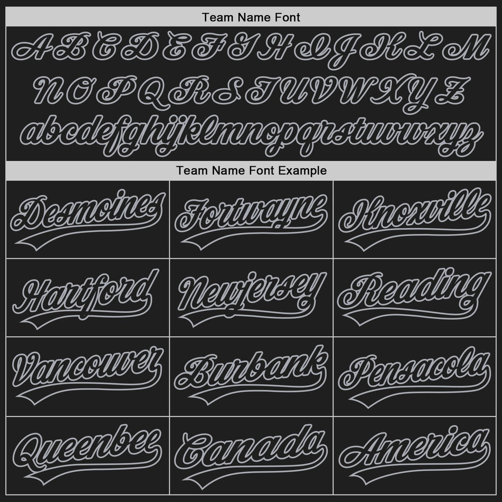 Custom Stitched Black Gray Baseball Pullover Sweatshirt Hoodie photo 3
