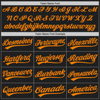 Custom Stitched Black Bay Orange Baseball Pullover Sweatshirt Hoodie photo 3