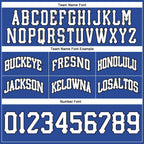 Custom Blue White-Black Authentic Throwback Basketball Shorts photo 2