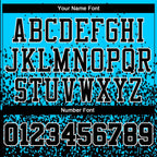 Custom Blue Black-White Round Neck Sublimation Basketball Uniform Jersey photo 2