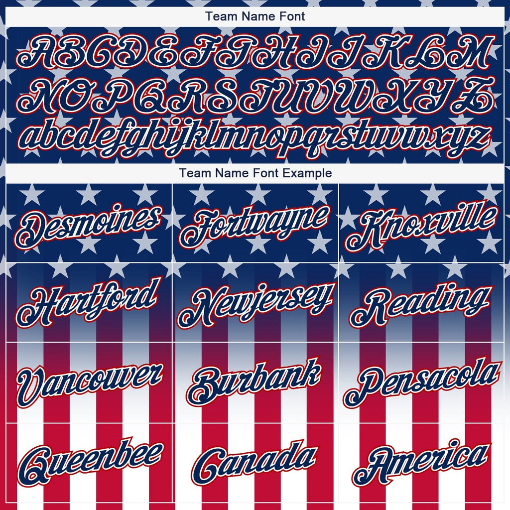 Custom Stitched Blue Red-White 3D American Flag Fashion Sports Pullover Sweatshirt Hoodie photo 3